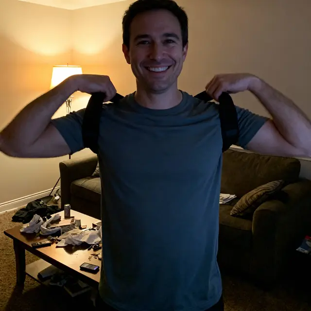 True Form Posture Corrector user Dylan N. 